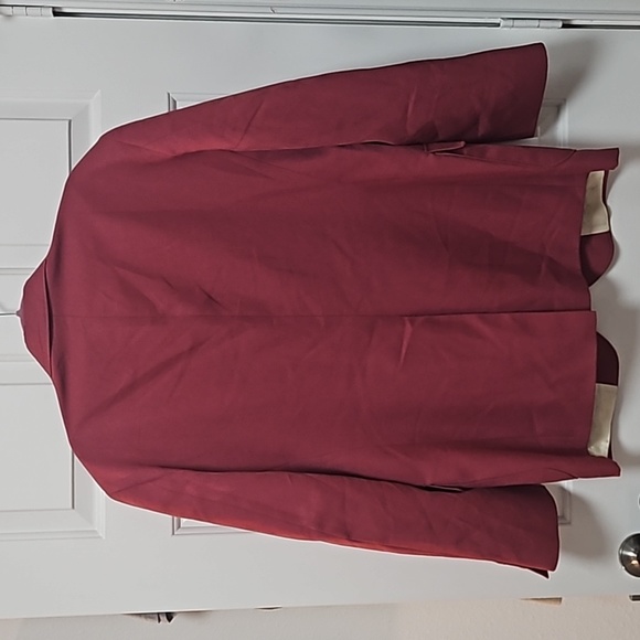 😎Nice John L. Blair Suit Jacket Size 44 Reg in Pink/Red Color - Picture 6 of 14